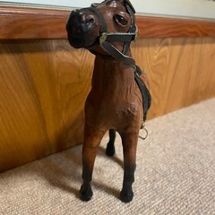 馬　オブジェの画像