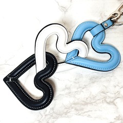 【未使用級】LOEWE ロエべ トリプルハート チャーム キーリング の画像