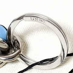 【未使用級】LOEWE ロエべ トリプルハート チャーム キーリング の画像