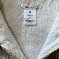 ベビーアウター　くまロンパースの画像