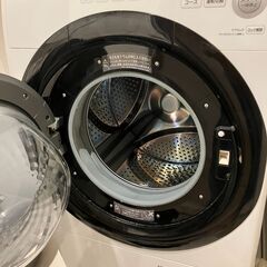 ドラム式洗濯乾燥機SHARP ES-S7E, 7kg/3.5kgの画像