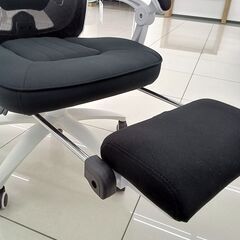 ★リユースのサカイ日立店★HJ8149  オフィスチェア ブラック H112×D60×W65 クリーニング済み の画像