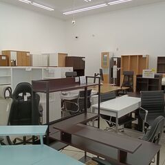 ★リユースのサカイ日立店★HJ8149  オフィスチェア ブラック H112×D60×W65 クリーニング済み の画像