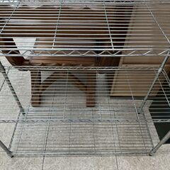 ★リユースのサカイ高崎店★TJ13190  スチールラック  H121×D33.5×W90.5 クリーニング済みの画像