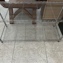 ★リユースのサカイ高崎店★TJ13190  スチールラック  H121×D33.5×W90.5 クリーニング済みの画像