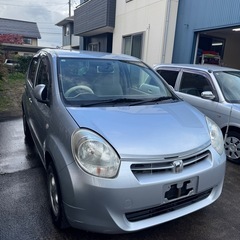 トヨタパッソ73.000km 車検2年付けます。営業車など…