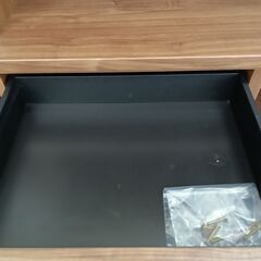 ★リユースのサカイつくば店★TK7049  食器棚 ブラウン H180×D45×W100 クリーニング済みの画像