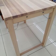 ★リユースのサカイ日立店★HJ8150 山善 折り畳みテーブル ナチュラルベージュ H70.5×D50×W78 クリーニング済み の画像