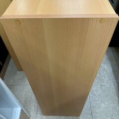 ★リユースのサカイ高崎店★TJ13192  カラーボックス ライトブラウン H87×D29.5×W44 クリーニング済みの画像