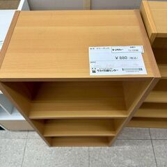 ★リユースのサカイ高崎店★TJ13192  カラーボックス ライトブラウン H87×D29.5×W44 クリーニング済みの画像