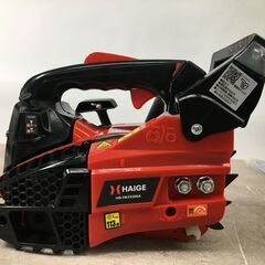 10/29 終 HAIGE/ハイガー チェーンソー HG-TM32500A 初爆動作確認済 外箱/ツール付 25j菊STの画像