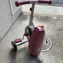 ミニーちゃん　折りたたみ三輪車の画像