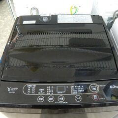 YAMADA  全自動洗濯機 ステンレス槽 6.0kg 2022年製 YWM-T60H1の画像