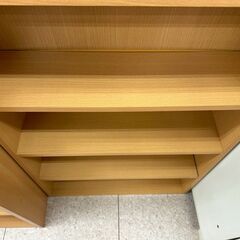 ★リユースのサカイ高崎店★TJ13193  本棚 ライトブラウン H89.5×D17×W59.5 クリーニング済みの画像