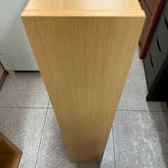 ★リユースのサカイ高崎店★TJ13193  本棚 ライトブラウン H89.5×D17×W59.5 クリーニング済みの画像