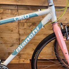 中古整備品　試乗できます！ ビアンキ クロスバイク CIELO 46サイズの画像