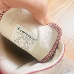 ◎美品【CONVERSE 24.5cm】MAROON の画像