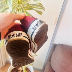 ◎美品【CONVERSE 24.5cm】MAROON の画像