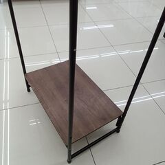 ★リユースのサカイ日立店★HJ8152  ハンガーラック ブラウン H154.5×D39×W64.5 クリーニング済み の画像