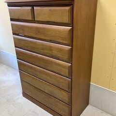 昔ながらの高気密性、和箪笥（鍵付き棚有り）【管理番号173】の画像