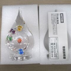 未使用品【1個売り】ガリレオ温度計 ラクリマ しずく型 直径8cm×高さ15cm オーナメント ニトリ 置物 オブジェ 置き型温度計 NITORI 札幌市 中央区 南12条の画像