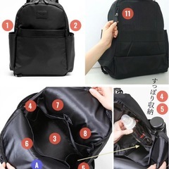 軽量マザーズリュック　美品ですの画像