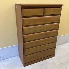 昔ながらの高気密性、和箪笥（鍵付き棚有り）【管理番号173】の画像