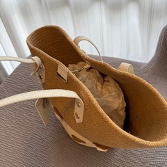 15  サマンサタバサ　カゴバック　新品の画像