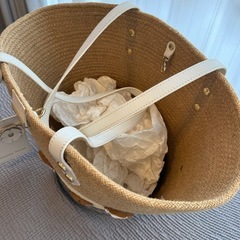 15  サマンサタバサ　カゴバック　新品の画像