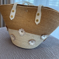 15  サマンサタバサ　カゴバック　新品の画像