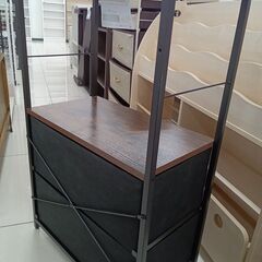 ★リユースのサカイ日立店★HJ8153  ラック ブラウン H86.5×D30×W56 クリーニング済み の画像