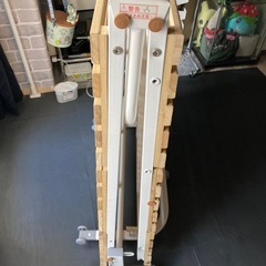 シングル　折り畳み簀子ベットの画像