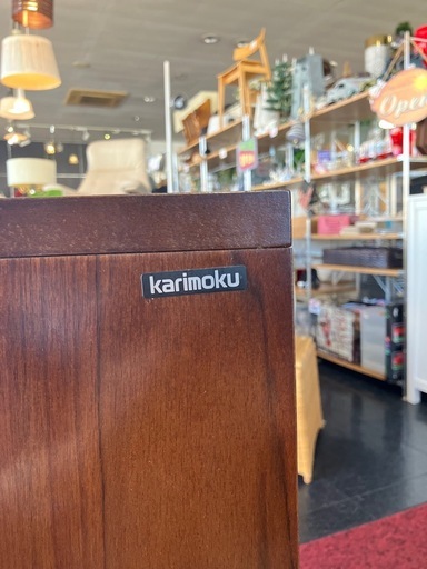 カリモク karimoku コロニアル キャビネット シンプル おしゃれ インテリア 収納 れレトロ
