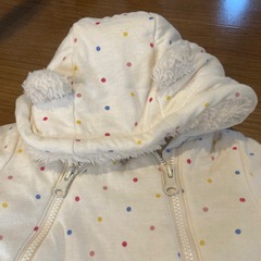 GAP baby  冬用カバーオールの画像