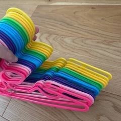 子供用ハンガー18本の画像