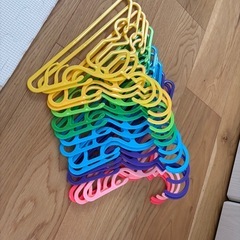 子供用ハンガー18本の画像