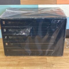 店頭引き渡し 未使用 レターケース A4判縦型 浅型５段の画像