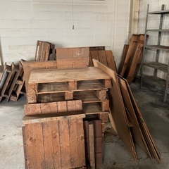 木製パレットなど　差し上げますの画像