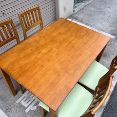 A752♠️ダイニングセット 「W1100×D750×H700㎜」の画像