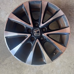 アルミホイールホンダステップワゴン純正ブラポリ17インチの画像