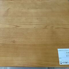 ★リユースのサカイ高崎店★TJ13195  2人掛けダイニングセット ライトブラウン H70.5×D70×W75 クリーニング済みの画像