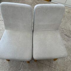 ★リユースのサカイ高崎店★TJ13195  2人掛けダイニングセット ライトブラウン H70.5×D70×W75 クリーニング済みの画像