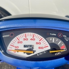 スーパーDio ZX 配達可　下取り可　AF28　美車　フルノーマル　原付　スクーター　バイク　書付き　実働　水戸　茨城　関東の画像