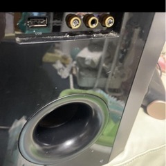 サラウンドアンプ内蔵サブウーファー　Pioneer SX-SWR1 スピーカーの画像