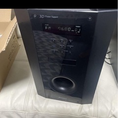 サラウンドアンプ内蔵サブウーファー　Pioneer SX-SWR1 スピーカーの画像