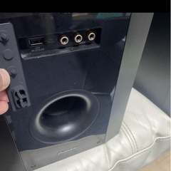 サラウンドアンプ内蔵サブウーファー　Pioneer SX-SWR1 スピーカーの画像