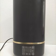 ドウシシャ mistone 400 DKW-2140 ブラック 超音波式 加湿器 大容量 静音 タイマー付 抗菌加工　251028-8Tの画像
