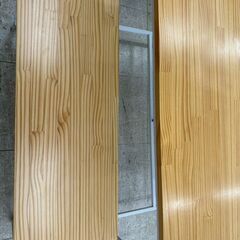 ★リユースのサカイ高崎店★TJ13197  2人掛けダイニングセット ライトブラウン H72×D79.5×W115 クリーニング済みの画像