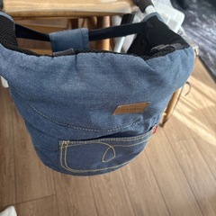 カトージ テーブルチェア洗えるシート デニム 5か月~の画像