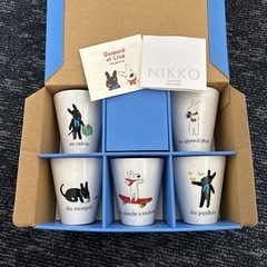 リサとガスパール　フリーカップ5個セット　新品未使用の画像